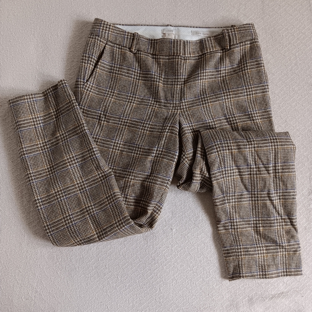J.crew ♡ cafe capri wool
